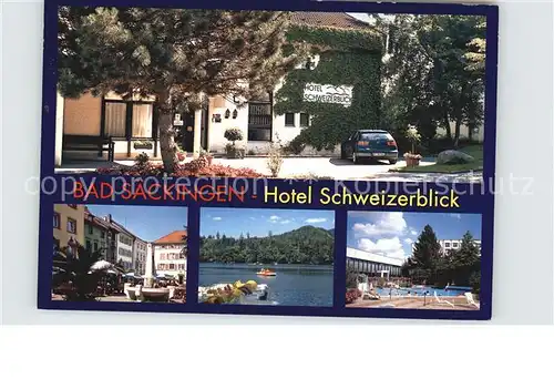 Bad Saeckingen Hotel Schweizerblick Kat. Bad Saeckingen