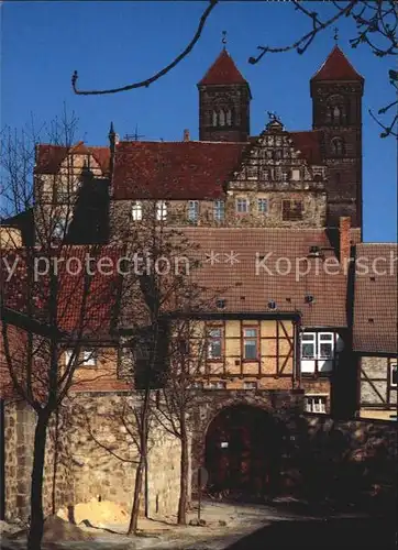 Quedlinburg Stiftskirche und Schloss Kat. Quedlinburg