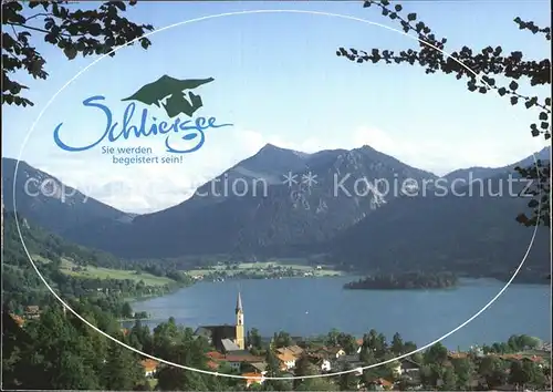 Schliersee Panorama Kat. Schliersee