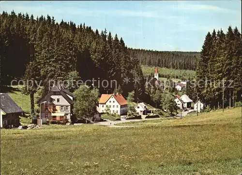 Eisenbach Schwarzwald Teilansicht Kat. Eisenbach (Hochschwarzwald)