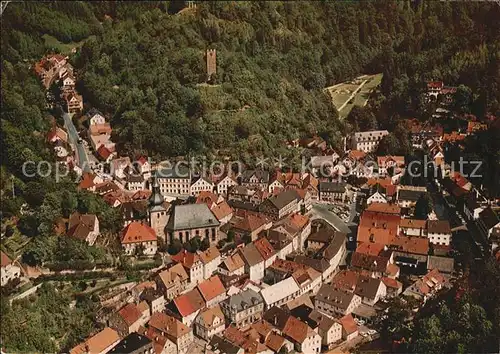 Bad Berneck Fliegeraufnahme Kat. Bad Berneck Fichtelgebirge