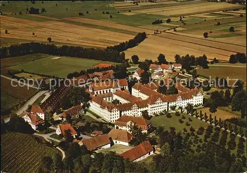 Salem Baden Markgraefliches Schloss und Schloss Fliegeraufnahme Kat. Salem