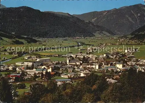 St Johann Tirol Panorama mit Fellhorn Allgaeuer Alpen Kat. St. Johann in Tirol