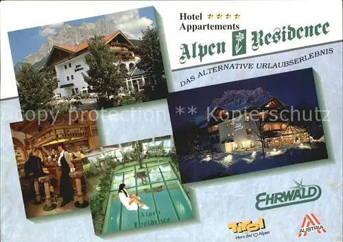 Ehrwald Tirol Hotel Appartements Alpen Residence / Ehrwald /