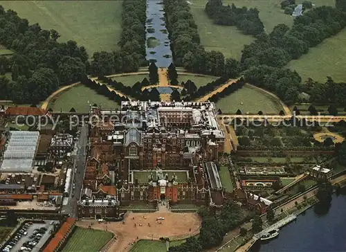 London Hampton Court Palace air view Kat. City of London