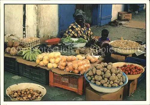 Gambia Fruits Seller Kat. Gambia