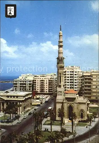 Alexandria Alexandrie Aegypten Kaed Ibrahim Moshee Kat. Alexandria