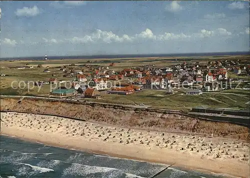 Wenningstedt Sylt Fliegeraufnahme Kat. Wenningstedt Braderup (Sylt)