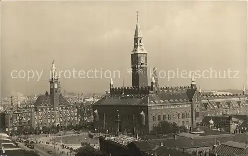 Kopenhagen Rathaus und Palace Hotel Kat. Hovedstaden