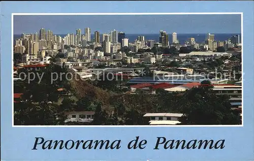 Panama City Panama Panorama  Kat. Panama City