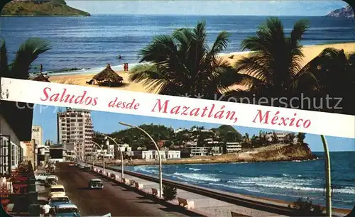 Mazatlan Strand Promenade Kat. Mazatlan