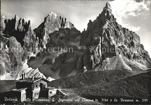 Dolomiten Capanna G. Segantini Kat. Italien