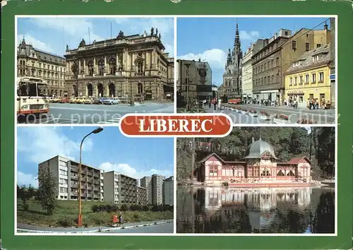 Liberec Stadtansichten  Kat. Liberec