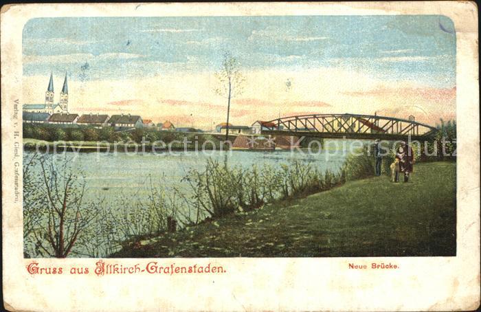 Illkirch Graffenstaden Neue Bruecke Kat. Illkirch Graffenstaden Nr