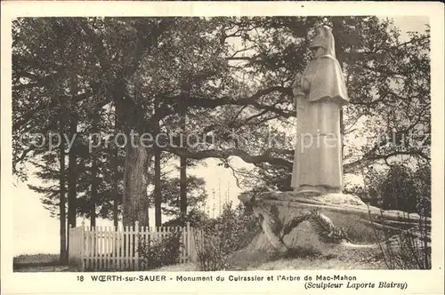 Woerth sur Sauer Monument du Cuirassier et Arbre de Mac Mahon Kat. Woerth