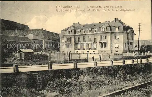 Gebweiler Elsass Kinderspital Poliklinik