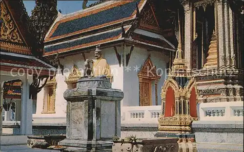 Bangkok Inside the Ground of Emerald Buddha Temple Kat. Bangkok