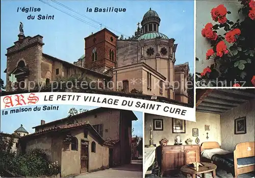 Ars Ain Eglise du Saint Basilique Maison du Saint Chambre Kat. Ars sur Formans