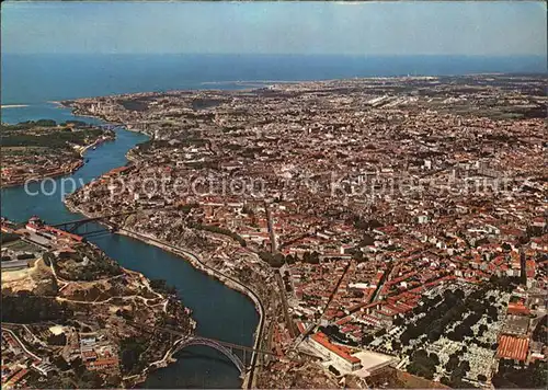 Porto Portugal Vista aerea Tres Pontes Kat. Porto