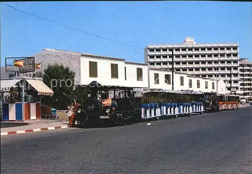 Las Palmas Gran Canaria Mini tren Kleinzug Touristenbahn Kat. Las Palmas Gran Canaria