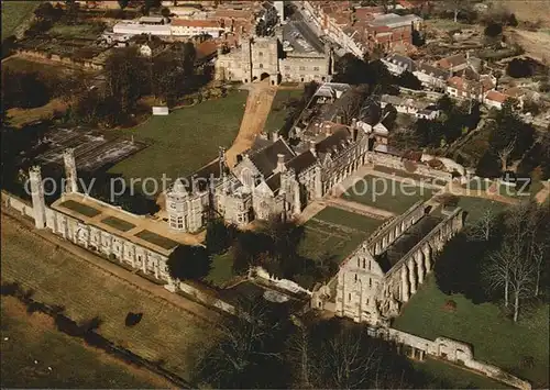 Sussex Fliegeraufnahme Battle Abbey
