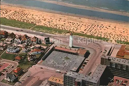 Noordwijk aan Zee  Fliegeraufnahme Vuurtorenplein Kat. Noordwijk