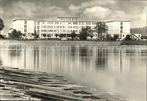 Jablonec nad Nisou Gebaeude am Wasser Kat. Jablonec nad Nisou