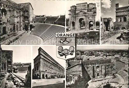 Orange Vaucluse Theatre antique Arc de Triomphe Kat. Orange