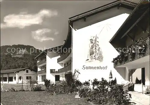 Feilnbach Bad Sonnenhof Sanatorium Kat. Bad Feilnbach