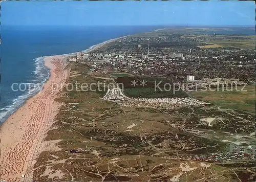 Westerland Sylt Fliegeraufnahme Dikjen Deel Camping Heinzius Kat. Westerland