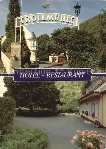 Muenster Sarmsheim Hotel Restaurant Trollmuehle Kat. Muenster Sarmsheim