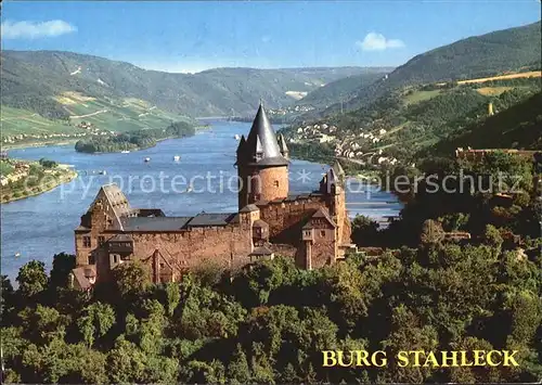 Bacharach Rhein Burg Stahleck Kat. Bacharach