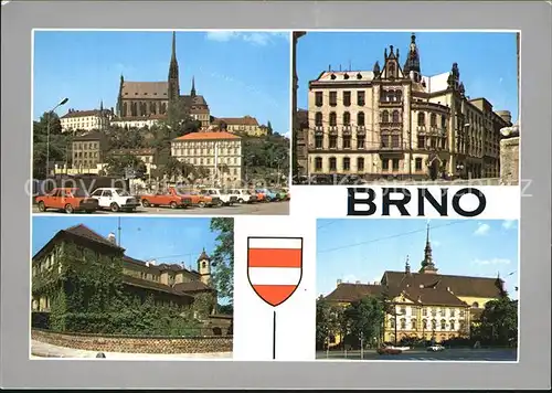 Brno Bruenn Stadtansichten  Kat. Brno