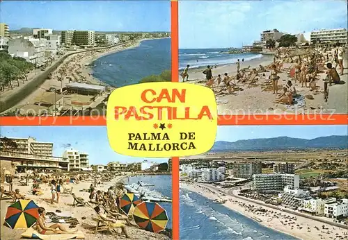 Palma de Mallorca Can Pastilla Strand Teilansicht  Kat. Palma de Mallorca