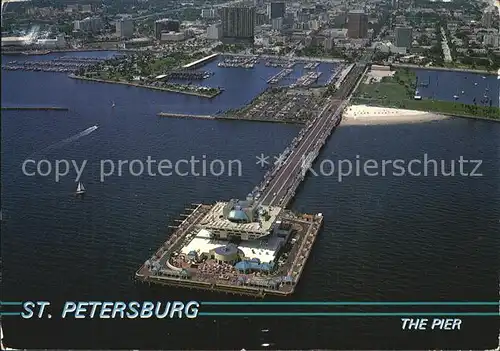 St Petersburg Florida The Pier Air view Kat. 