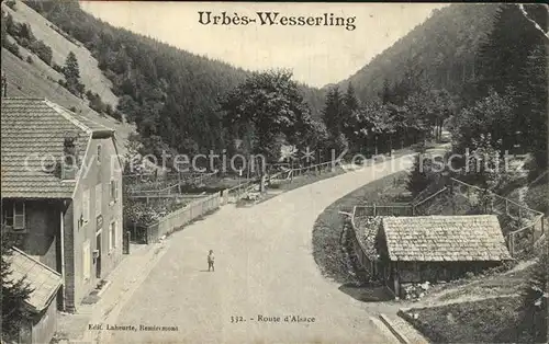 Urbes Wesserling Route  Alsace Kat. Urbes
