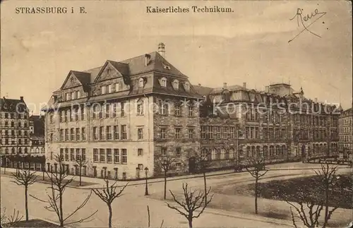 Strassburg Elsass Kaiserliches Technikum Kat. Strasbourg
