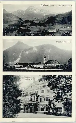 Reisach Kloster Reisach Inn Kloster Schloss Urfahrn x 1915 / Oberaudorf /Rosenheim LKR