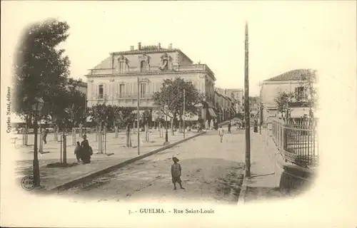 Guelma Rue Saint-Louis / Algerien /