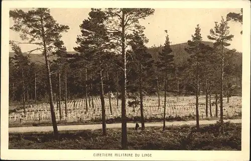 Friedhof Cimetiere Militaire du Linge / Tod /