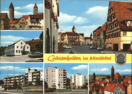 Gunzenhausen Altmuehlsee Spitalwaldstrasse Burkhard von Seckendorf-Heim / Gunzenhausen /Weissenburg-Gunzenhausen LKR