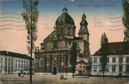 Gand Belgien Eglise St. Pierre / Gent Flandern /