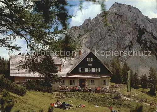 Kaernten Klagenfurter Huette mit Bielschitza Kat. Villach