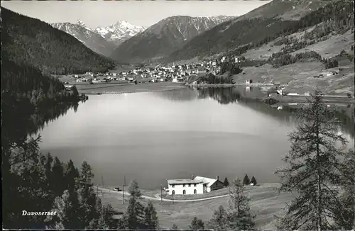 Davosersee Davos Tinzenhorn Piz Michel / Davos /Bz. Praettigau-Davos