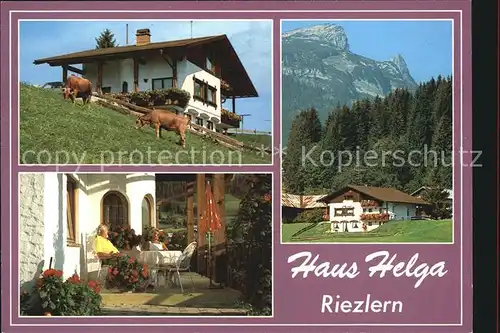 Riezlern Kleinwalsertal Vorarlberg Haus Helga  Kat. Mittelberg