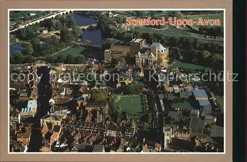 Stratford Upon Avon Fliegeraufnahme Kat. Grossbritannien