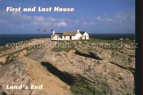 Cornwall UK Land s End First and Last House Kat. 