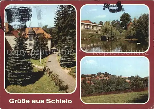 Schielo Harz Kliniksanatorium Klubgaststaette Teilansicht  Kat. Schielo