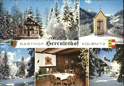 Kolbnitz Gasthof Herculeshof / Reisseck Moelltal Kaernten /Spittal an der Drau