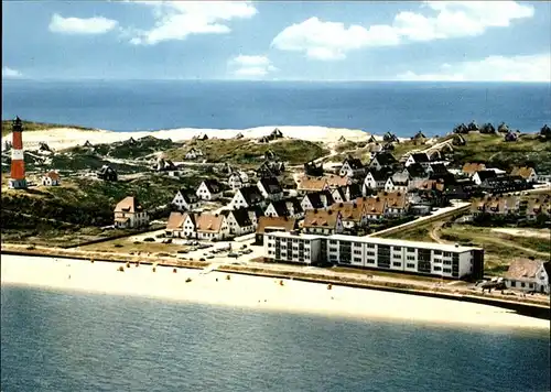 Hoernum Sylt Panorama Fliegeraufnahme / Hoernum (Sylt) /Nordfriesland LKR